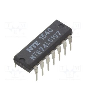 NTE74LS197 IC: digital; decade counter,latch; TTL; THT; DIP14 d2YAnP3oq5vnmKIa96uA72ReKaHG3ajV9kzUV0ACquo