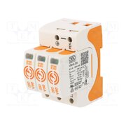 V50-3-280 Surge arrester; Type 1+2; Poles: 3; 30kA; 280VAC; -40÷80°C; IP20 zhmqh14-T_kdw7K1BFnHrF2toRaU1_ccZ5X7SpazwCo