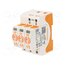 V50-3-280 Surge arrester; Type 1+2; Poles: 3; 30kA; 280VAC; -40÷80°C; IP20 zhmqh14-T_kdw7K1BFnHrF2toRaU1_ccZ5X7SpazwCo