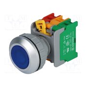 LXB30-1O/C BL, W/O LAMP Switch: push-button; 30mm; Stabl.pos: 1; NC + NO; blue; IP65; LXB30 1weC09ExAwWQczjlBd3QJWJkEBsCTJ3bAbxD5Akc-YE