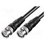 50086 Cable; 2m; BNC male,both sides; black; 50Ω JkmngCpsSmpQOhmHlW1X0ehON8kdtdYZJQ4XpZe3b3o