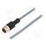 LC02FBS-PVC Cable: for sensors/automation; M12; PIN: 4; straight; 2m; plug; 4A hkzJuol-BQe6PipfEE-8PYay8ctZ1e-sZux6eQyFL5A
