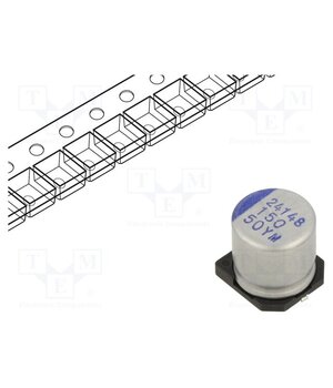 YM1H157M10010VR Capacitor: hybrid; SMD; -55÷125°C; 150uF; 50VDC; Ø10x10mm; ±20%; YM 4pQhzs3RwOpDj-kHKQb9E0f2tCAqkt0v3es8G01wYVE