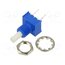 3310Y-001-103L Potentiometer: shaft; single turn; 10kΩ; ±20%; 0.25W; linear; THT 60SmojHlazXFpED-4CkWNb0qm7vDz44MQEB15Gdmvpk