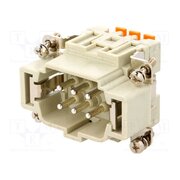 CSHM 06 Connector: HDC; contact insert; male; CSH; PIN: 6; 16A; 600V; 6+PE wTp5U13y826kqfI7y_dMYQPq-pHcTIuMchCoV9KPgwc