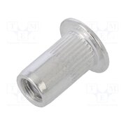 1742R-AL M4 Rivet nuts; M4; aluminium; Ømount.hole: 6mm; L: 11mm; 20pcs. qgMjDPwBaeZSzMX-5Vdy0crJgA3b8PaOode6W9wXRWk