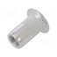 1742R-AL M4 Rivet nuts; M4; aluminium; Ømount.hole: 6mm; L: 11mm; 20pcs. qgMjDPwBaeZSzMX-5Vdy0crJgA3b8PaOode6W9wXRWk