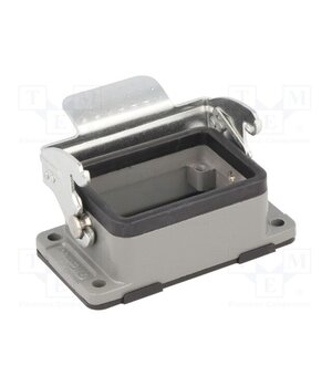 93601-0842 Enclosure for connectors: HDC; size 6B; with latch; straight LB1bo99XZcC5X2teOwAhN0wgwkr0bftOlkboyHYp_Tg