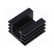 PR24/35/SE Heatsink: extruded; U; TO220; black; L: 35mm; W: 32mm; H: 20mm; 8K/W Aya0oG73__HYS3iEPOt6S8J5hLx2G6n6keeBiPYaooI