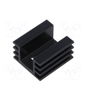 PR24/35/SE Heatsink: extruded; U; TO220; black; L: 35mm; W: 32mm; H: 20mm; 8K/W Aya0oG73__HYS3iEPOt6S8J5hLx2G6n6keeBiPYaooI