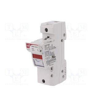 485208 Fuse holder; 14x51mm; for DIN rail mounting; 50A; 690VAC; Poles: 1 AAP6PXDOwRRcgFJU2o-qbdSNJAuiJ1bNpNkLz3LwWjw