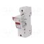 485208 Fuse holder; 14x51mm; for DIN rail mounting; 50A; 690VAC; Poles: 1 AAP6PXDOwRRcgFJU2o-qbdSNJAuiJ1bNpNkLz3LwWjw