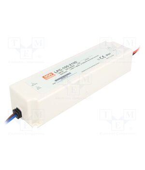 LPC-100-2100 Power supply: switching; LED; 100.8W; 24÷48VDC; 2100mA; 90÷264VAC ftfwjfEZsGW8KKz7aiXoEeoRtMgAfpU5wYYIUGgEwFo