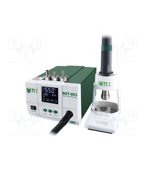 BST-863 Station: hot air; digital,touchpad; 1200W; 100÷550°C; Display: LCD e7zkdntBdkti3uH3iNG12I9bkguUelF3EfrlJLUajGk