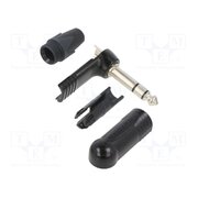 NP3RX-B Connector: Jack 6,3mm; plug; male; stereo; ways: 3; angled 90°; PRX V-R-D44f87YDzgian0d6A8cC_caQqhtX5H9yPDdL3fA