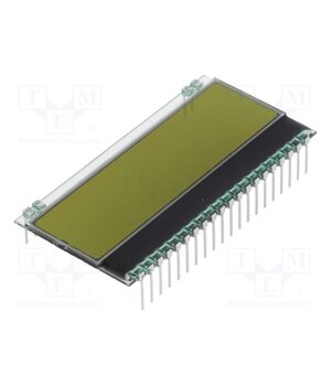 EA DOGM163E-A Display: LCD; alphanumeric; STN Positive; 16x3; yellow-green; 1x20 zR2R1nh7S6H__SqgnKi02oDGF_Z2m0VSRJLQCTxllC0