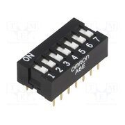 A6E-7101-N Switch: DIP-SWITCH; Poles number: 7; ON-OFF; 0.025A/24VDC; Pos: 2 9GU25RCTnm_aVnj7W_lIqph3hZrcI-A95SKQhO88nM8
