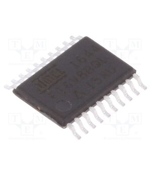 ATF16V8BQL-15XU IC: CPLD; SMD; TSSOP20; Number of macrocells: 8; I/O: 8; 4.5÷5.5VDC IxMLtBHAE6PwJ97RfzLiOVCaYcVKkj34CLjB8ap0fIc