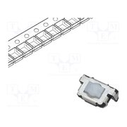 EVQP42B3M Microswitch TACT; SPST; Pos: 2; 0.02A/12VDC; SMT; 6x3.5x3.5mm Z6MW68sUyluMqVIoPfRQneE6g3axbWJH5Je8KSdHHw0