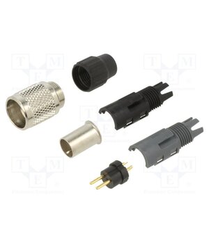 99 0071 100 02 Connector: M9; plug; male; Plating: gold-plated; 125V; 4A; IP40; 711 Yymmu9M7emwePW2IXydzmbgZ_UKyHRxSAlQpDjV-URo