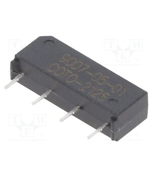 9007-05-01 Relay: reed switch; SPST-NO; Ucoil: 5VDC; 1A; max.100VDC; 10W; THT iF5jTitG9CHZ_w63tcrf3YoSXPauIxgAANiIIVipfBw