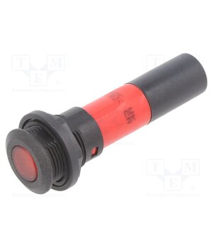 19411130DC Indicator: LED; flat; red; 130VDC; Ø16mm MDmvlhvl7-ZPIGyOQBUopsOmZfjvt5aI2Bejgx8Cojk