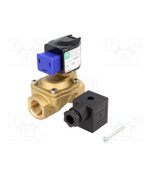 8240200.9101.23050 Electromagnetic valve; 0.1÷16bar; brass; NBR caoutchouc; IP65 lS7WMClmHQRkh-cEvXIs6pVeZvvGWmQIJuoXZBTuytE