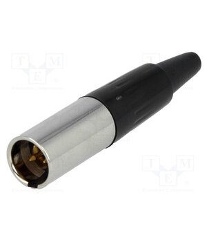 AG3M Connector: XLR mini; plug; male; PIN: 3; for cable; soldering; 5A RfF9sVAxmy90F3FowKq44uYwFzGhrb6i-gkiqkdQ7yc