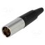 AG3M Connector: XLR mini; plug; male; PIN: 3; for cable; soldering; 5A RfF9sVAxmy90F3FowKq44uYwFzGhrb6i-gkiqkdQ7yc