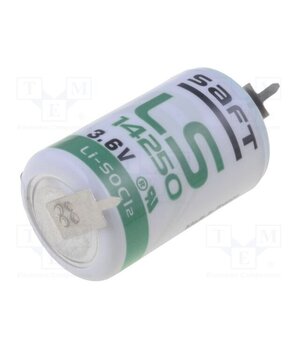 LS 14250 PCB 1X1 Battery: lithium; 1/2AA,1/2R6; 3.6V; 1200mAh; non-rechargeable nGpSrUPpzPlnRRF2W6IFLIEjLox9c1ZRIVxD_igJ1dw