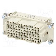 09162723101 Connector: HDC; contact insert; female; 10A; 250V; Han® HMC; PIN: 72 r-3dytD_bZ0pMWu3OR7GnPpXRYS4E5Y5PocO1tQqeig