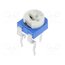 RKT6V-50K Potentiometer: mounting; single turn,horizontal; 50kΩ; 100mW XMx-y2XpEvJLO6IQ65dFGGwZ1wWfu5nadPEi6gkTYCA