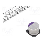 20SVF56M Capacitor: polymer; 56uF; 20VDC; SMD; OS-CON SVF; ±20%; Ø5x6mm; 30mΩ 0uQuhZaWLW71z9jPVr_cJ4pNzIzycEweOYkmijdr7Zo