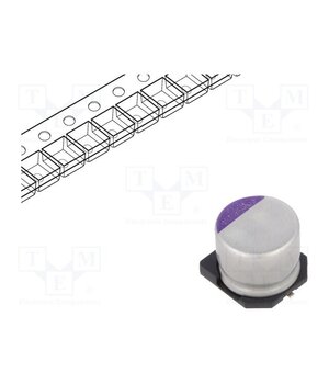 20SVF56M Capacitor: polymer; 56uF; 20VDC; SMD; OS-CON SVF; ±20%; Ø5x6mm; 30mΩ 0uQuhZaWLW71z9jPVr_cJ4pNzIzycEweOYkmijdr7Zo