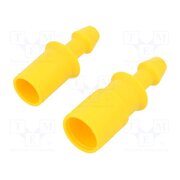 BK-HHB-R Fuse holder; 6.3x22.2mm,6.3x32mm; on cable; Imax: 30A; yellow; 32V ruhNyi7SFUBqQrhfSdQPjCzdAWnG5LVlyxpdoHXaD1Y