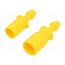 BK-HHB-R Fuse holder; 6.3x22.2mm,6.3x32mm; on cable; Imax: 30A; yellow; 32V ruhNyi7SFUBqQrhfSdQPjCzdAWnG5LVlyxpdoHXaD1Y