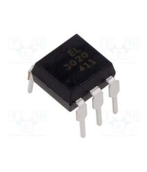 EL3020 Optotriac; 5kV; triac; DIP6; Ch: 1; EL302X; 100V/μs g1GShhUPpvHB_GwKgBnS7mU6UhSicVME-bLfp4x_Uxo