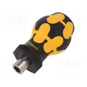 05008881001 Screwdriver handle; ESD; STUBBY; 54mm; Mounting: 1/4" (C6,3mm) NPXlsGLsOGuuAzqwphiNR28smOHCxlV9Ojxeu2FrCJk