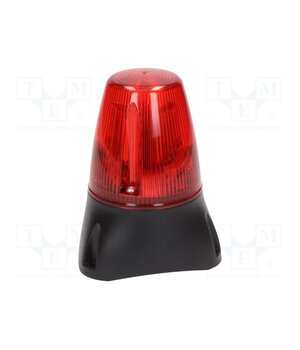 LEDD100-02-02 Signaller: lighting; continuous light,blinking light; red; IP65 MIa-R3CbGV8s25QZJ53oKRthjsCgWHP2DFIR8MEI7fw