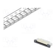 DS1020-09-18VBT1A-R Connector: FFC/FPC; tinned; SMT; 500mA; 50V; PIN: 18; 500um; ZIF; 30mΩ LMmLyoSKjXZF_uoEhj3GV9Fgkj6tgLhNl6gGllAhqFY