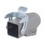 09200031252 Enclosure for connectors: HDC; size 3A; Han® A; with latch; PG11 2IdLrpNSylNJ4Fgzqf2Hilx0fLjEcdJ9NCI2HkiujwQ