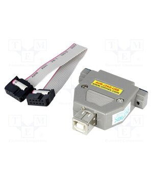 AVR-JTAG-USB-A Programmer: microcontrollers; AVR; USB; JTAG,USB B; 50x40mm 3SknbYqa2lG7cZMuOL2qVPX193jUMs6qRiJsWKXIcZE