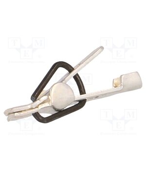 930476001 Crocodile clip; Grip capac: max.1.6mm; Contacts: brass/silicon wdnBeb68wpTrVXyG2GrsBoiLuGhX85xXqFrKIJ5mUZ4