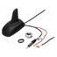 ANT.S02.03 Antenna; automotive,SHARK; AM,FM,GPS; DIN,SMB-B; 12VDC; RG174 fWlRcpzeT7q_SKj6m50mHd5XtmcBTEBPmpl1jLSsYQw