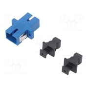 A101-SC-SX-1123 Connector: fiber optic; socket,coupler; SC; female; ways: 1; blue AlLbXrE58BpT0nJRwn5Fue78rNBJeBcaWoM3MT_6qiw
