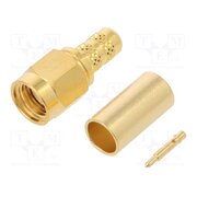 SMA1111A1-3GT50G-1-50 Connector: SMA; plug; male; straight; 50Ω; crimped; for cable; PTFE gHTIU0BNj4KbiYOoJ9q2nOdeR-DWkb7mXu07JZ_Fu30