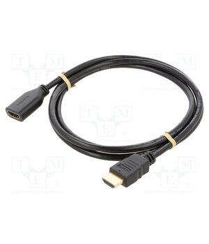 61308 Cable; HDMI socket,HDMI plug; HDCP 2.2,HDMI 2.0; 1.5m; black OBlnT-wMnVdSEgehXY4FA1YyquctFI-BGFmJ1VTrLzg