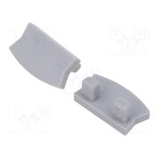 PA-ZASGLAXMNK-00 Cap for LED profiles; silver; 10pcs. E05DwDwF0xijGuwDOgZymUOTbVzAholGcwjFM9ecnKE