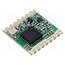 RFM96W-433S2 Module: transceiver; RF; FSK,GFSK,GMSK,LoRa,MSK,OOK; 433.92MHz xrFg03TRpOJpInPBnK-K_yzxrqpBImVoGRmcSoI7wJk