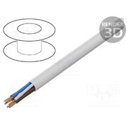 LA0052 Wire; BiTprotect,YTDY; 6x0.5mm; round; wire; Cu; PVC; white; CPR: Eca dUPV3J1I3LBeiZlaymvOfj8ceD8TnGvgsH7vhlMA7XQ